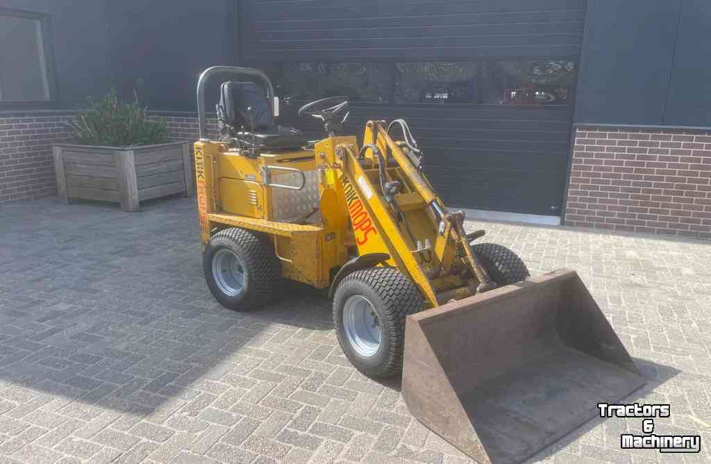 Chargeuse sur pneus Knikmops 90 - minishovel mini loader - Giant Weidemann Schaffer