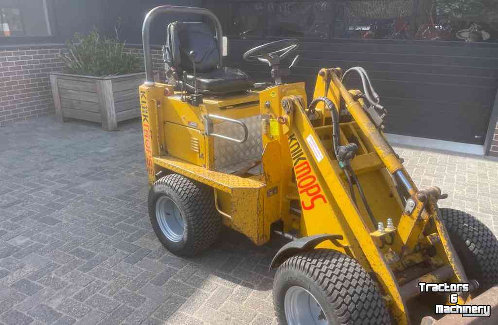 Chargeuse sur pneus Knikmops 90 - minishovel mini loader - Giant Weidemann Schaffer