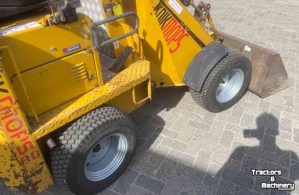 Chargeuse sur pneus Knikmops 90 - minishovel mini loader - Giant Weidemann Schaffer