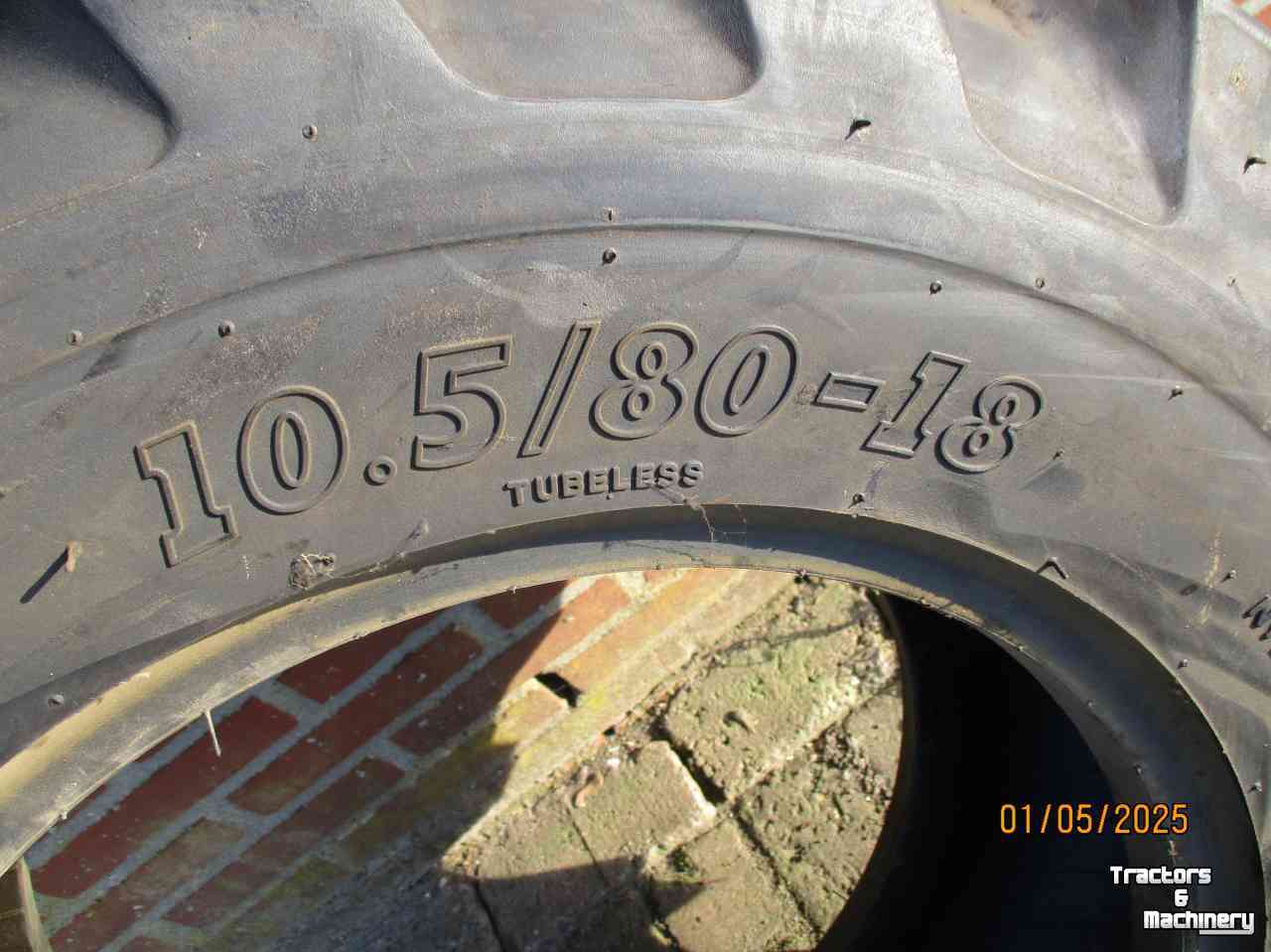 Roues, Pneus, Jantes, Barillets Jumelage BKT 10.5/80-18 AT