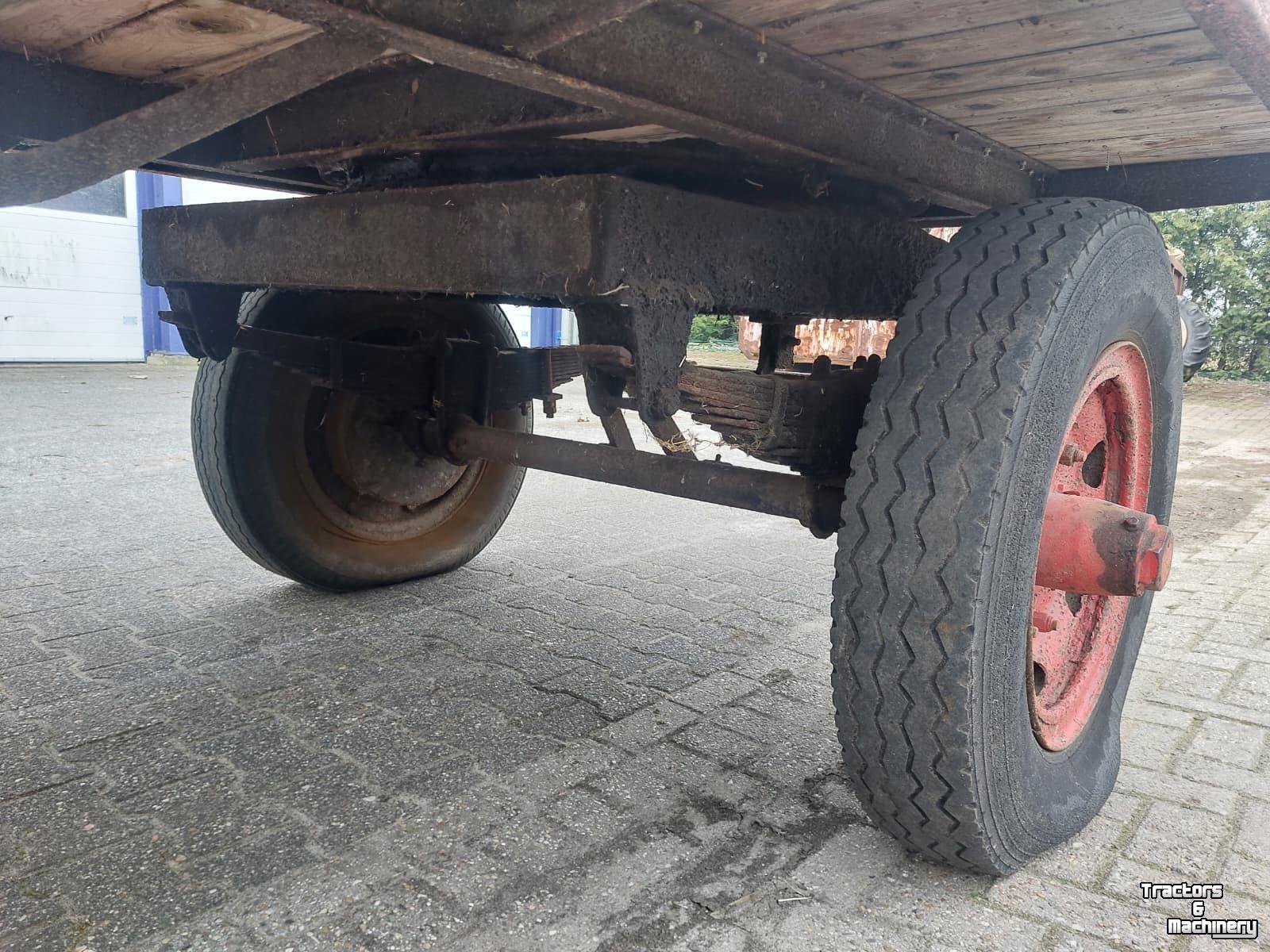 Benne agricole  Plattewagen/aanhanger