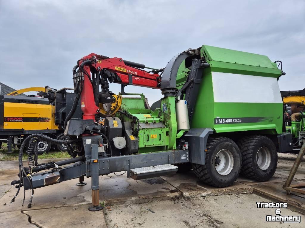 Déchiqueteuse de bois Heizohack HM8-400 KLC16 chipper combi