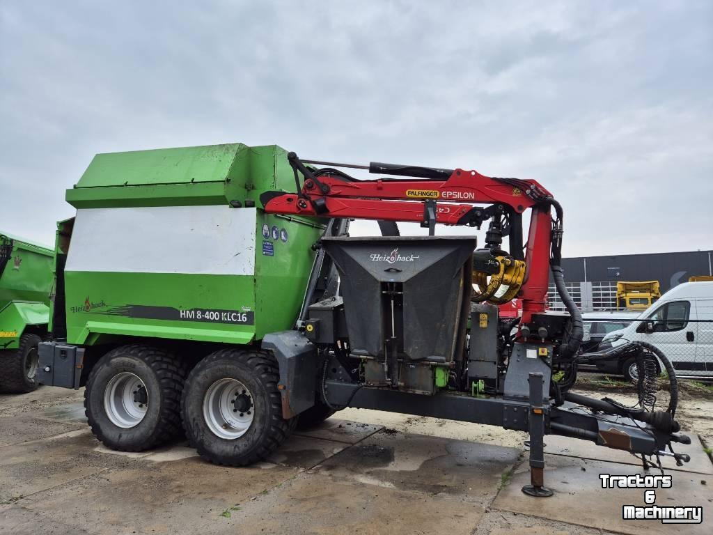 Déchiqueteuse de bois Heizohack HM8-400 KLC16 chipper combi