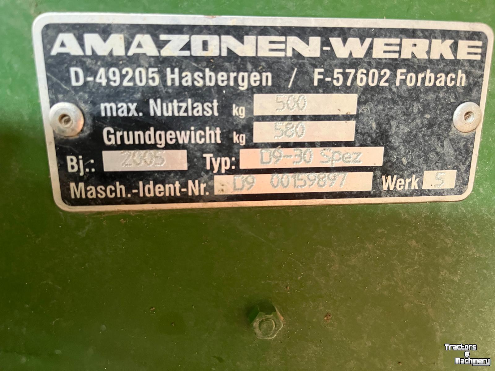 Semoir Amazone D9-30 Zaaimachine