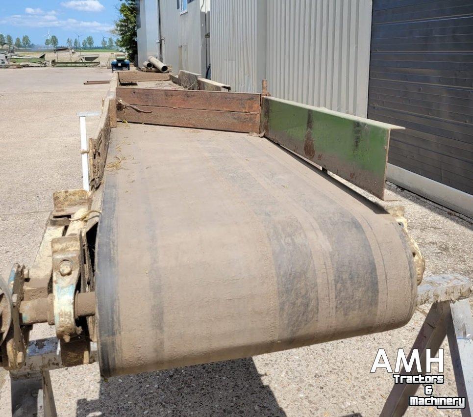 Convoyeur  Afschuifband 5000X600 TRANSPORTBAND VLAKKE BAND FLAT BELT CONVEYOR BELT FLACHBAND FÖRDERBAND
