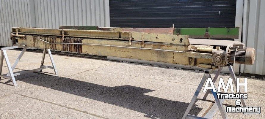 Convoyeur  Afschuifband 5000X600 TRANSPORTBAND VLAKKE BAND FLAT BELT CONVEYOR BELT FLACHBAND FÖRDERBAND