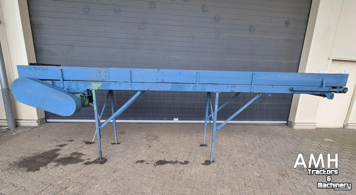 Convoyeur  4900X600 TRANSPORTBAND VLAKKE BAND FLAT BELT CONVEYOR BELT FLACHBAND FÖRDERBAND