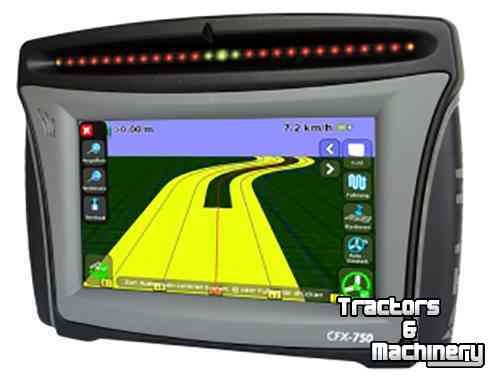 Systèmes et accessoires de GPS Trimble Trimble CFX 750   DGPS of RTK