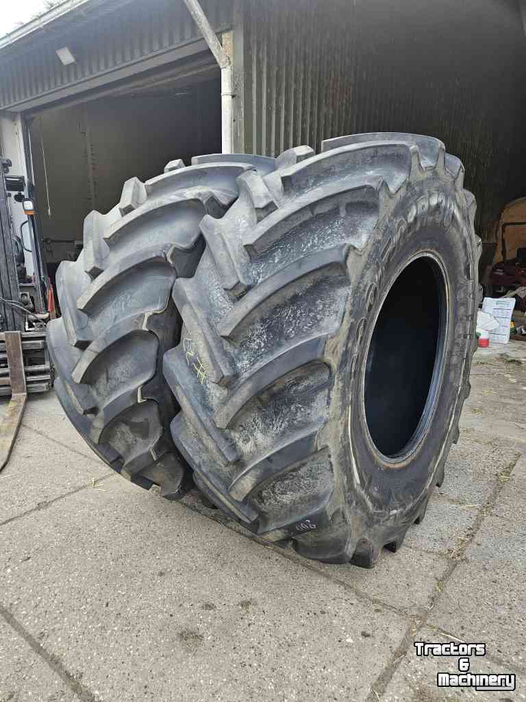 Roues, Pneus, Jantes, Barillets Jumelage Mitas 800/70R38 SFT. 58 mm profiel!