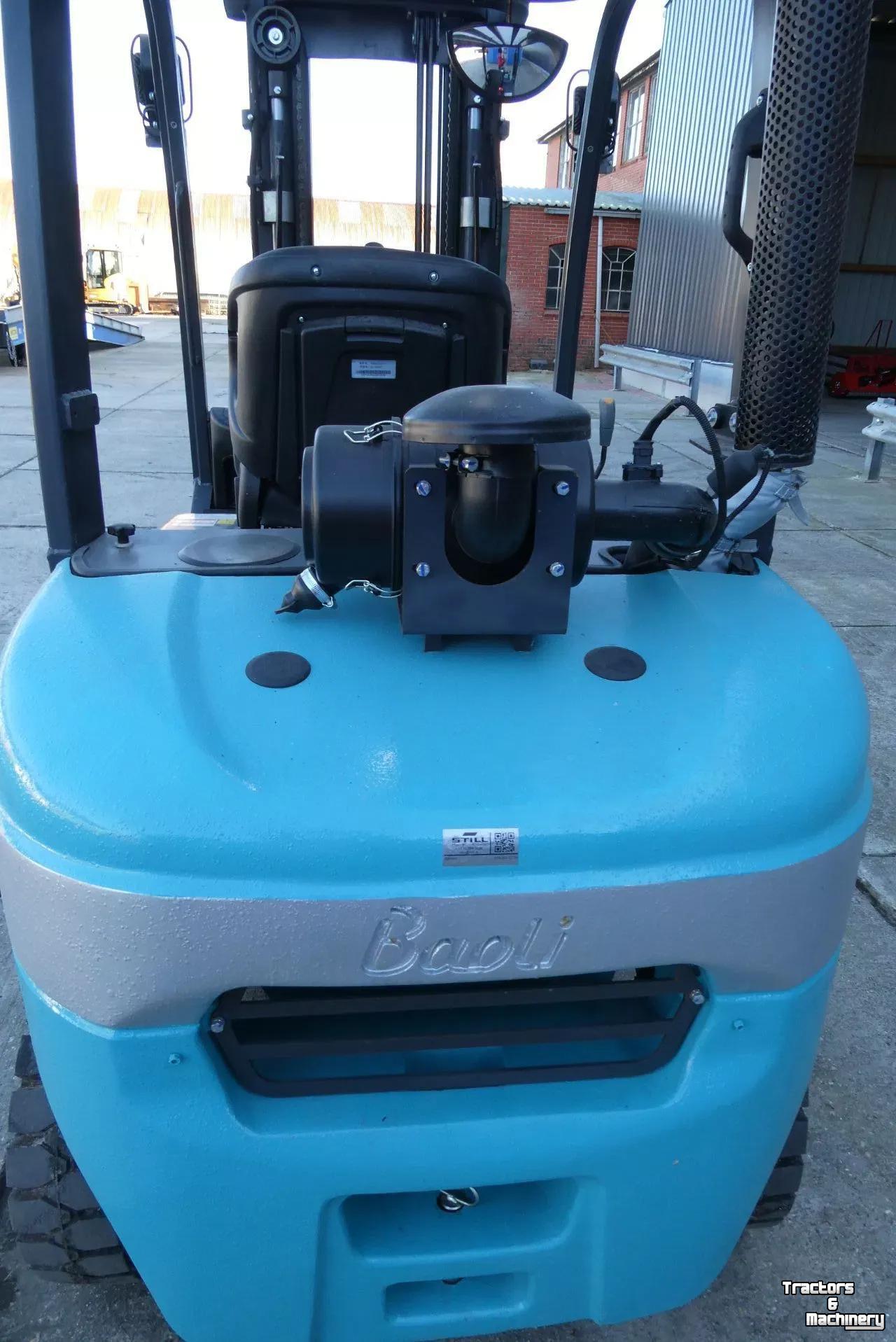 Chariot élévateur Baoli Diesel Overjarig weinig uren!! Lease &euro; 295,-- p/m!!* KBD25