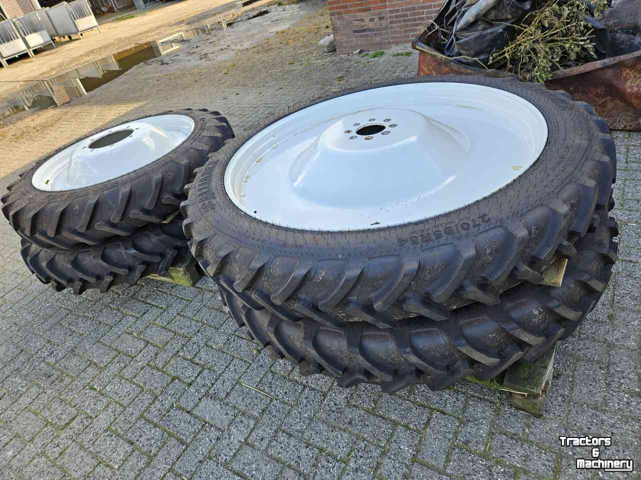 Roues, Pneus, Jantes, Barillets Jumelage  Bandenset New Holland TS 11.2R54 11.2R38