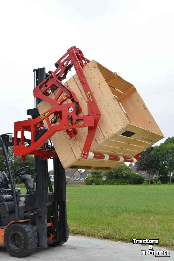 Basculeur de caisses Wifo Efficient de pootmachine vullen? Wat dacht u van deze Wifo Heavy duty 180° Vooroverkantelaar?