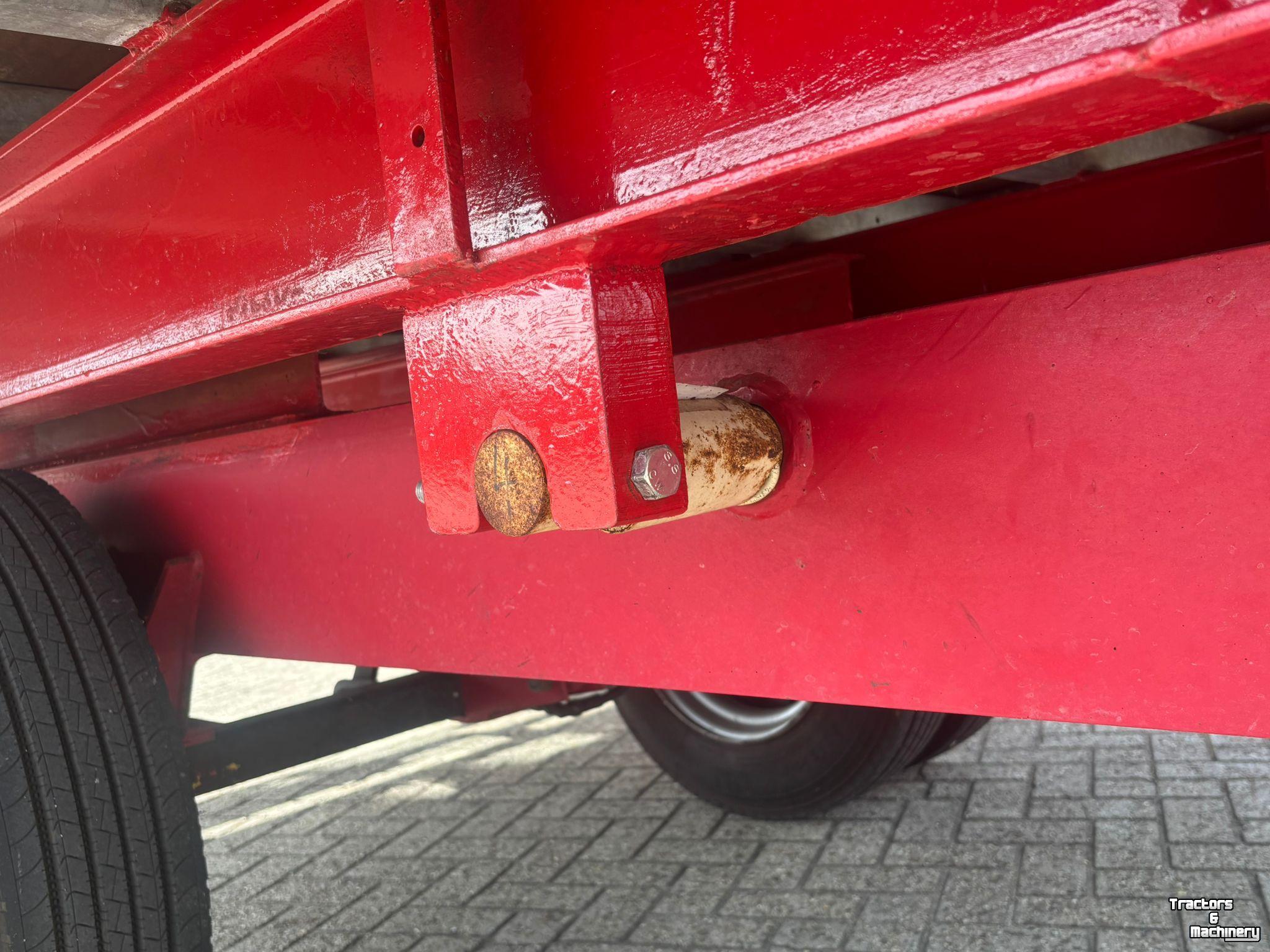 Benne agricole  Plattewagen met weeginrichting