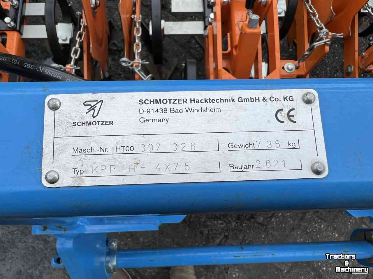 Bineuse Schmotzer KPP-H-4x75 schoffelmachine