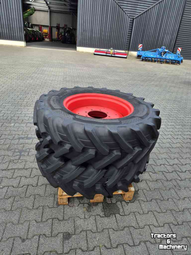 Roues, Pneus, Jantes, Barillets Jumelage Alliance 2 stuks Alliance 380/85R28 met velg, Fendt 310,311,312
