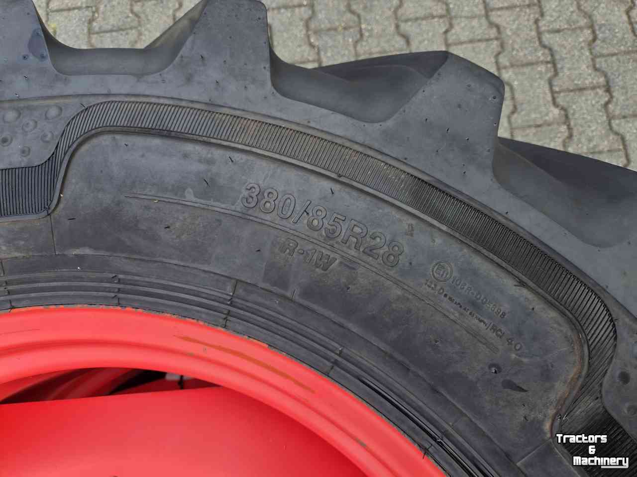 Roues, Pneus, Jantes, Barillets Jumelage Alliance 2 stuks Alliance 380/85R28 met velg, Fendt 310,311,312