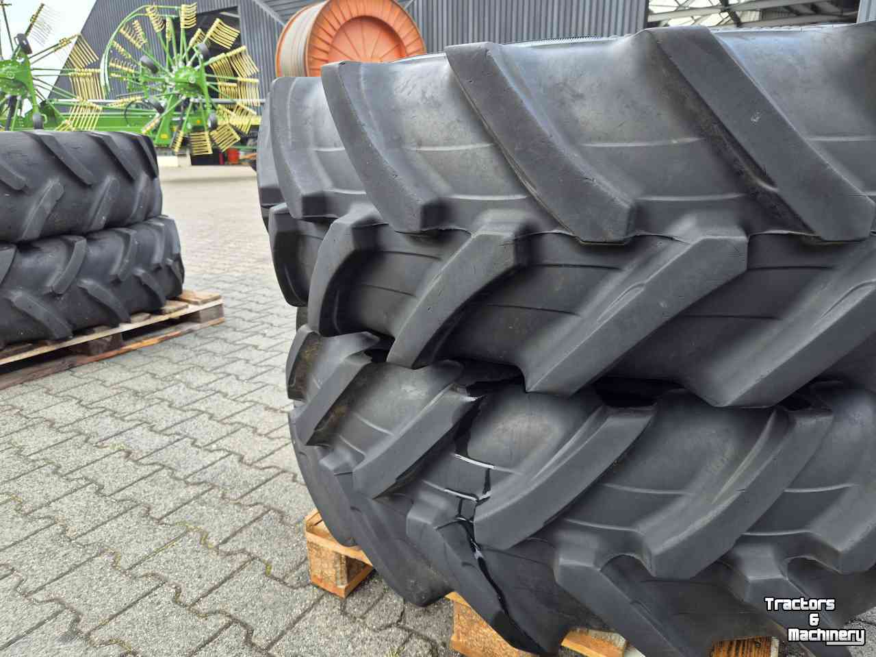 Roues, Pneus, Jantes, Barillets Jumelage Alliance 2 stuks Alliance 380/85R28 met velg, Fendt 310,311,312