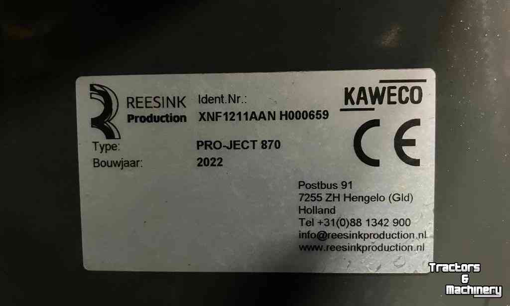Injecteur de prairie Kaweco PRO-JECT 870 Bemester