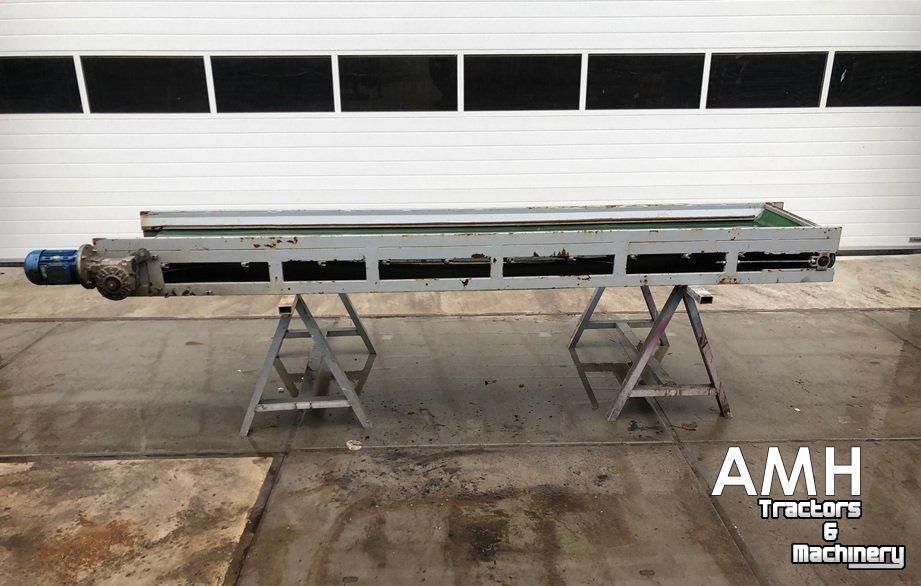 Convoyeur  3500X600 TRANSPORTBAND VLAKKE BAND FLAT BELT CONVEYOR BELT FLACHBAND FÖRDERBAND