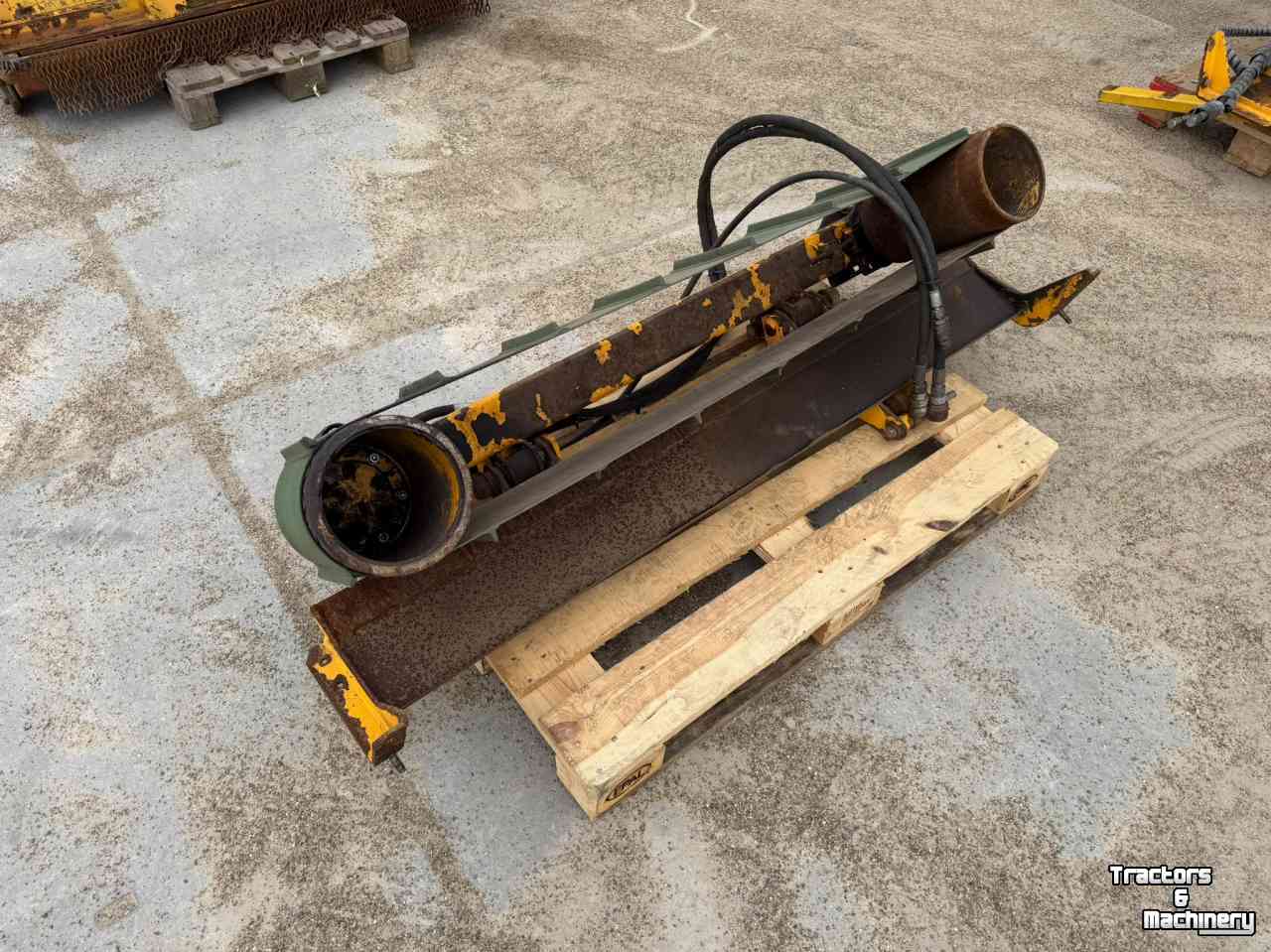Rotobroyeur Herder Transportband 150 afvoerband