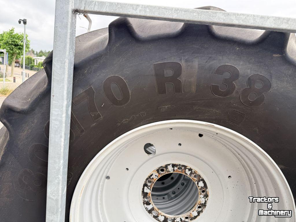 Roues, Pneus, Jantes, Barillets Jumelage Mitas Mitas 800/70R38 & 600/70R30