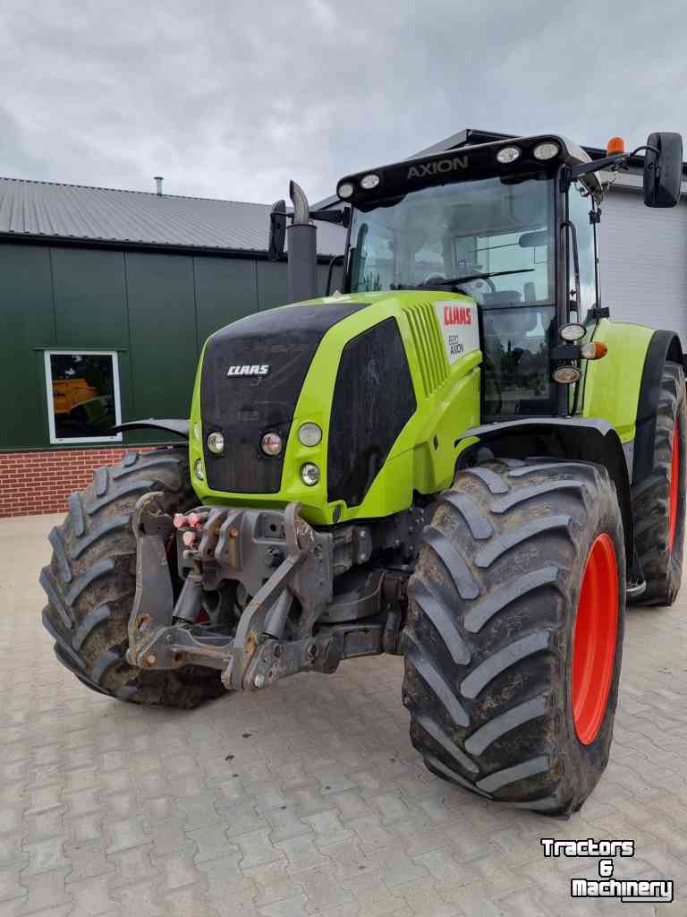 Tracteur Claas Axion 840 Hexa Cebis