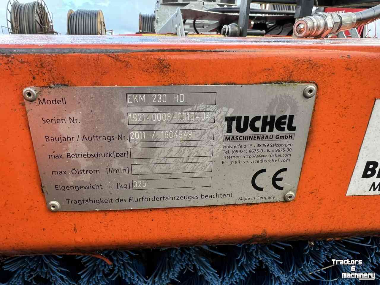 Balayeur Tuchel EKM 230 HD veegmachine