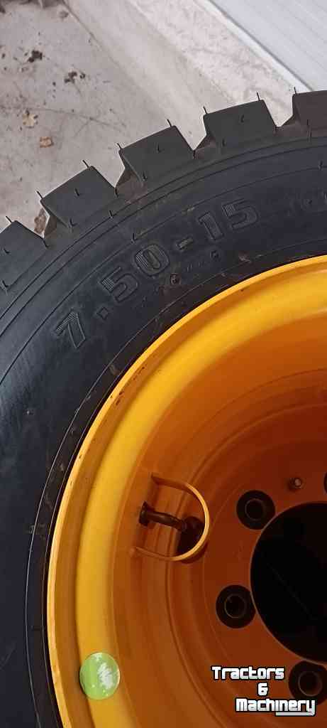 Roues, Pneus, Jantes, Barillets Jumelage Mitas 7.50-15