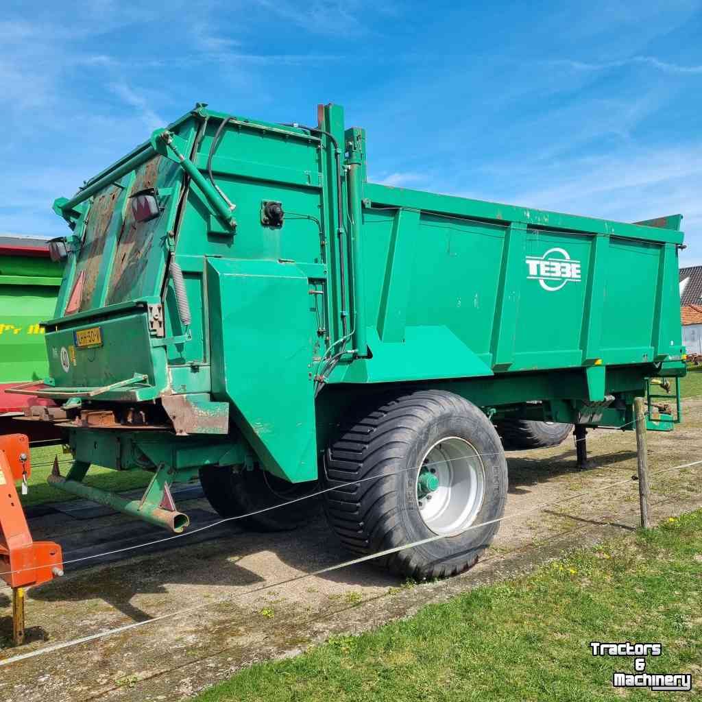 Epandeur de fumier Tebbe HS 120 universeel breedstrooier, mestverspreider, meststrooier
