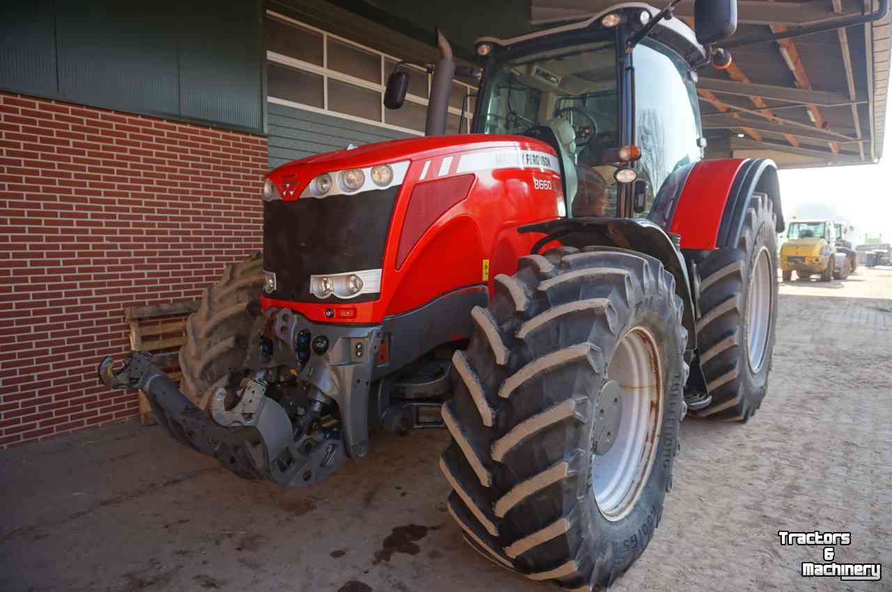 Tracteurs Massey Ferguson 8660 Dyna-VT F-PTO