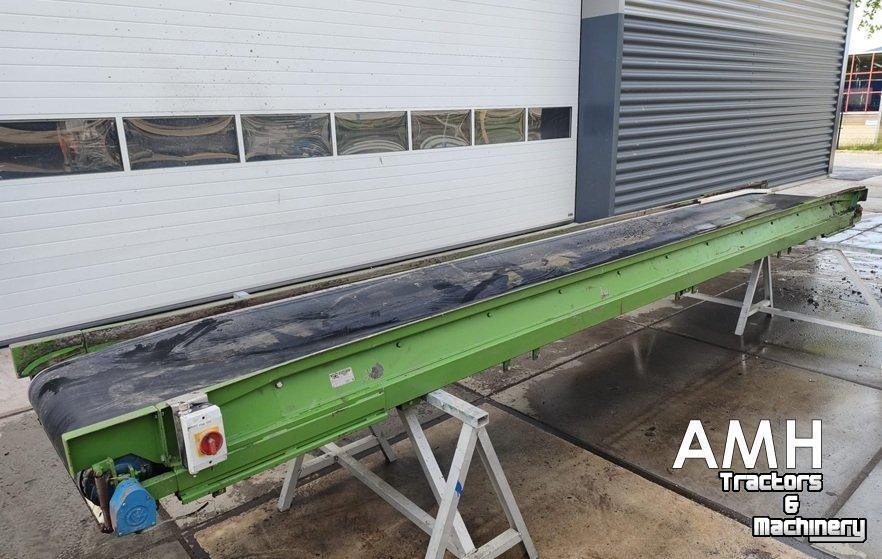 Convoyeur Grisnich 6265X765 Trogband, Troughed belt conveyor, Muldenbandförderer