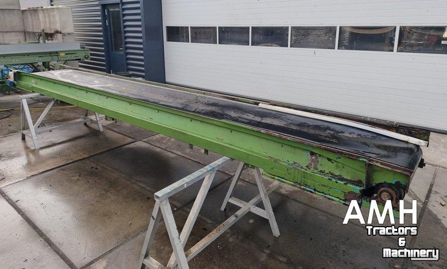 Convoyeur Grisnich 6265X765 Trogband, Troughed belt conveyor, Muldenbandförderer