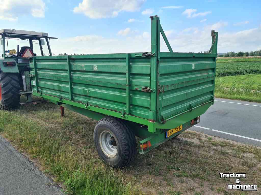 Benne agricole Coenders 5 tons kipper met opzetborden