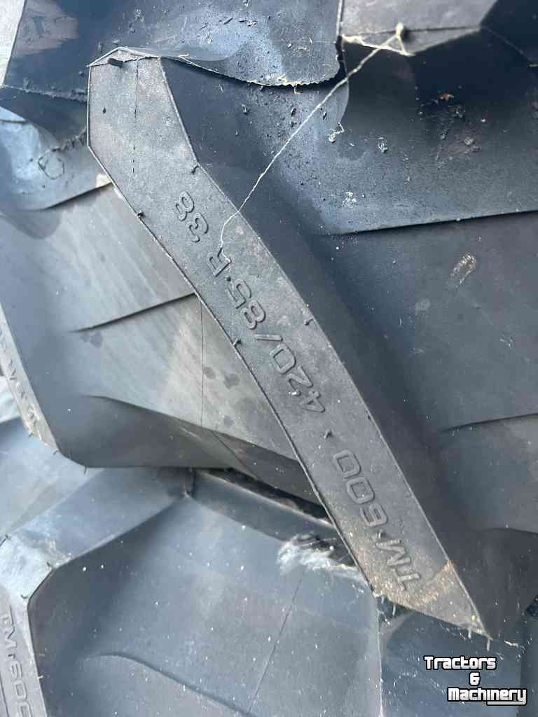 Roues, Pneus, Jantes, Barillets Jumelage Trelleborg 420/85R38 Nieuw ongebruikt demontage