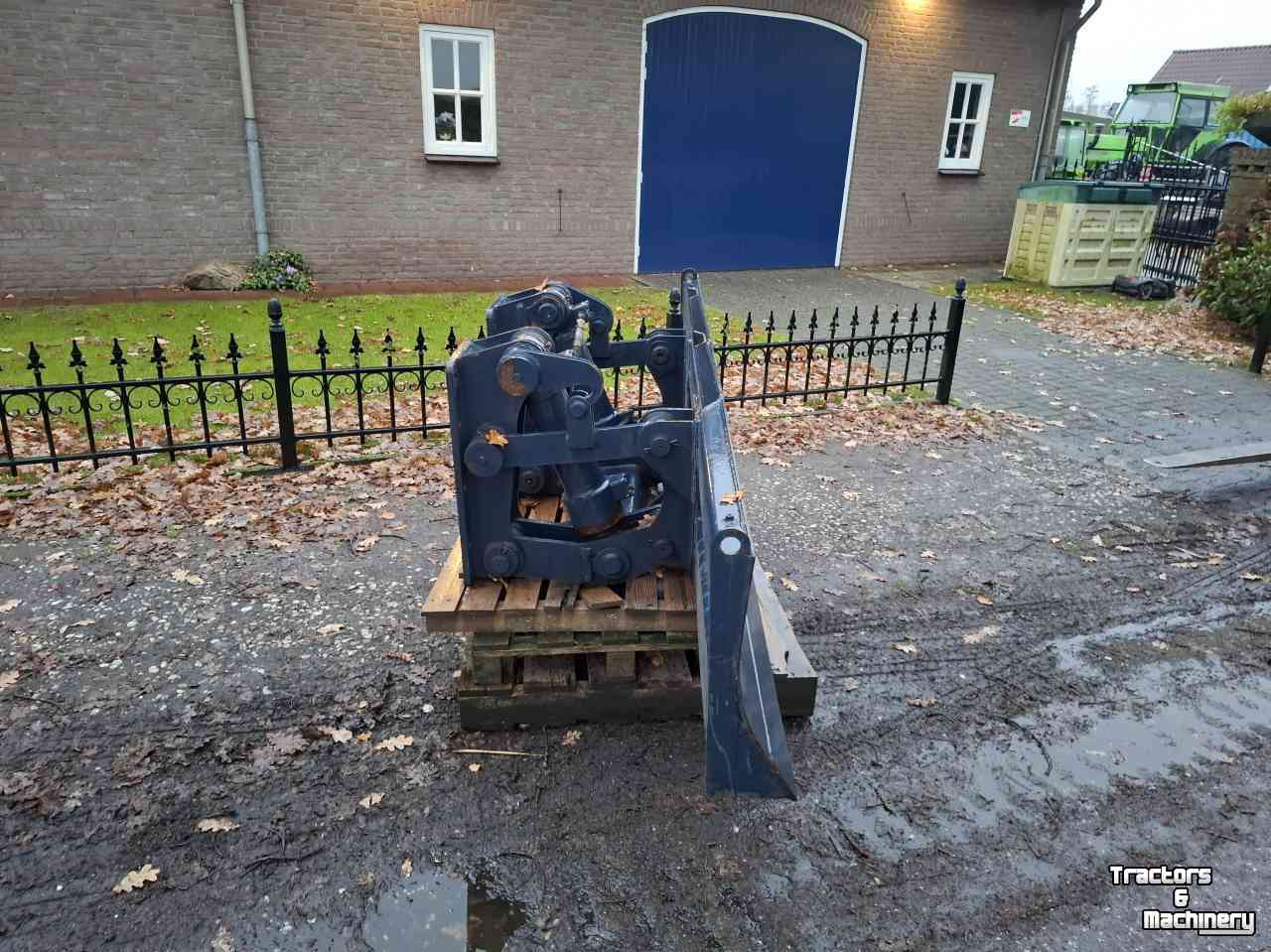 Lame niveleuse  Schaafbord / Grondschaaf afkomstig van mobiele kraan / graafmachine