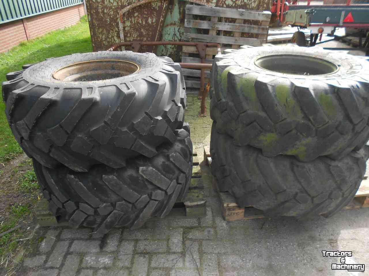 Roues, Pneus, Jantes, Barillets Jumelage Michelin 445/70r19,5