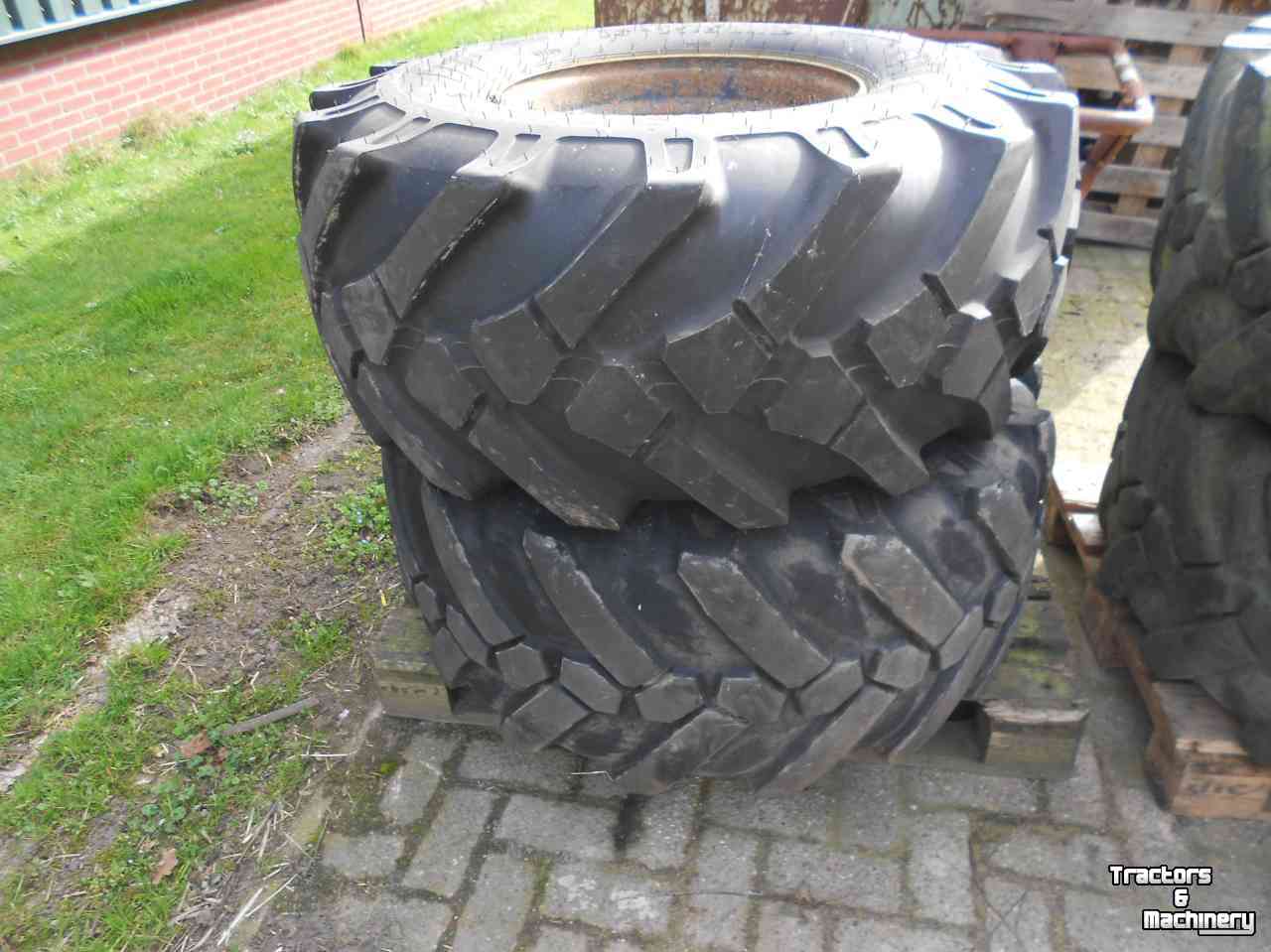 Roues, Pneus, Jantes, Barillets Jumelage Michelin 445/70r19,5