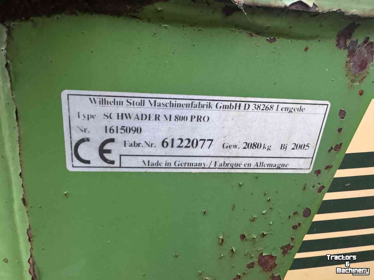 Andaineur Stoll M800 pro