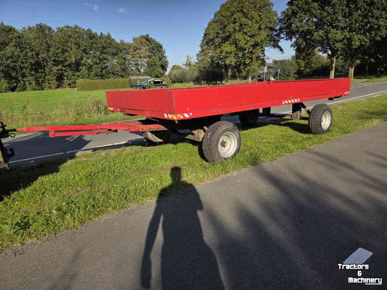 Remorque Kersten 6 tons landbouwwagen 520x245cm bakke wagen