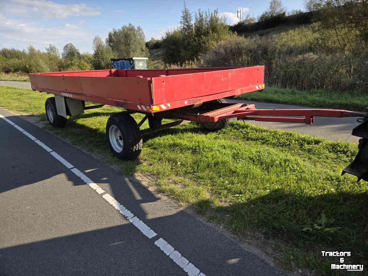Remorque Kersten 6 tons landbouwwagen 520x245cm bakke wagen