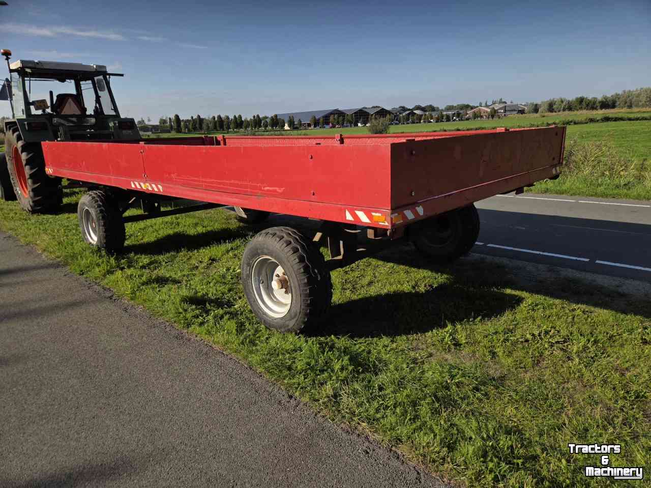 Remorque Kersten 6 tons landbouwwagen 520x245cm bakke wagen