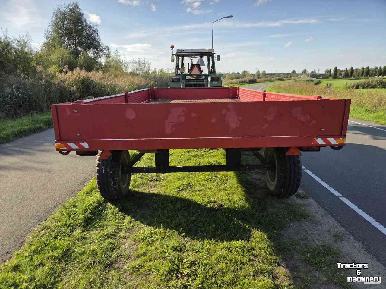 Remorque Kersten 6 tons landbouwwagen 520x245cm bakke wagen