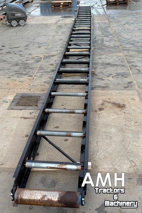 Convoyeur  12430X550 TRANSPORTBAND VLAKKE BAND FLAT BELT CONVEYOR BELT FLACHBAND FÖRDERBAND