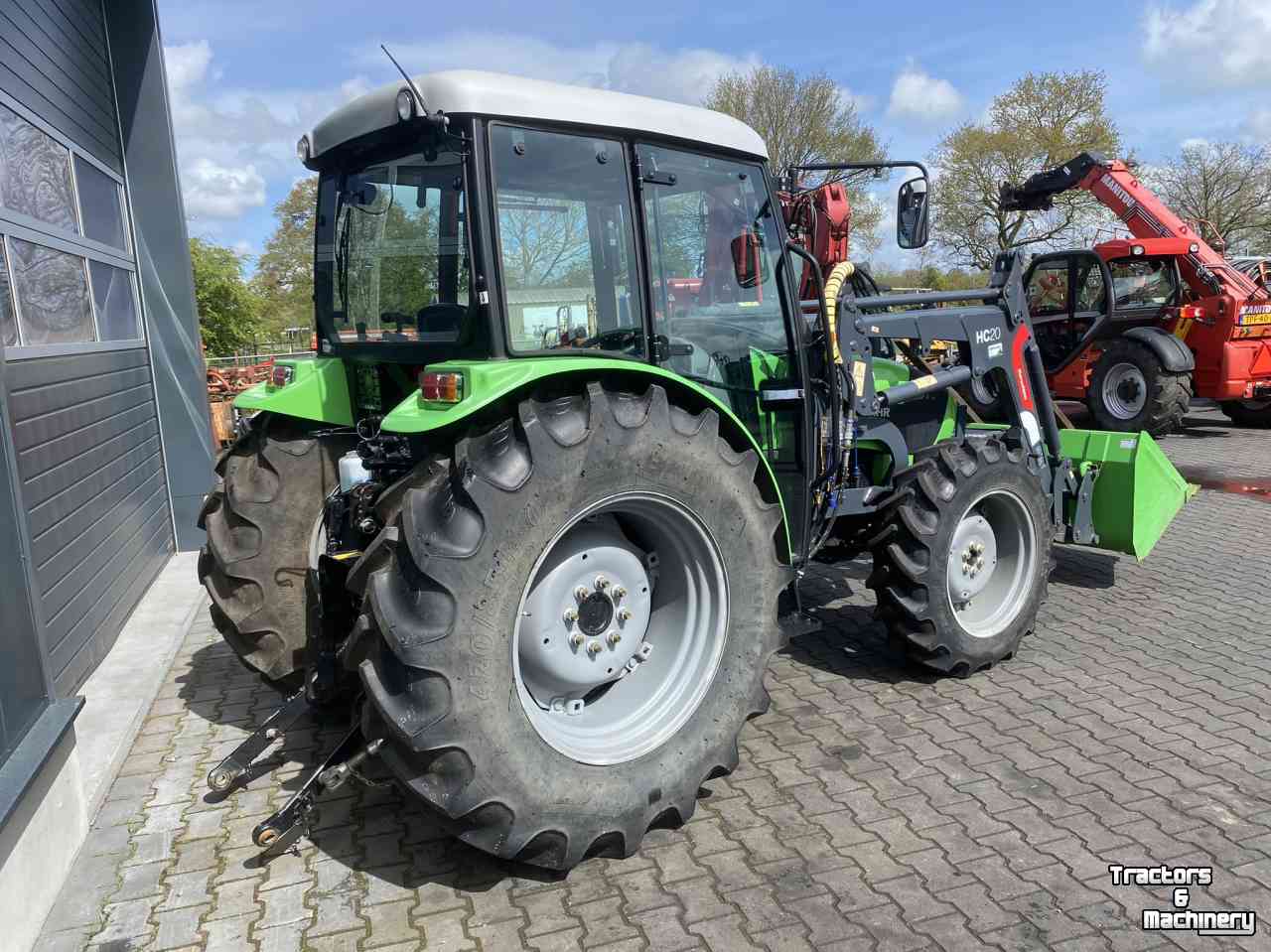 Tracteurs Deutz-Fahr Agrolux 4.80 met voorlader