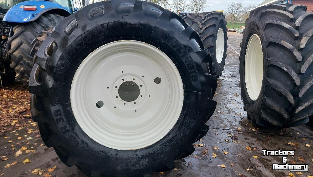 Roues, Pneus, Jantes, Barillets Jumelage Michelin 600/65R38