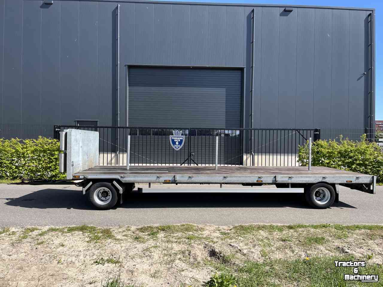 Remorque pour camion  Kuiper KD7002 Schamel aanhanger luchtgeremd