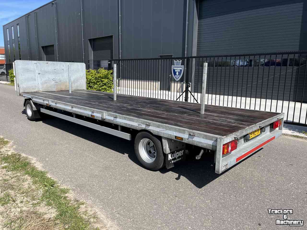 Remorque pour camion  Kuiper KD7002 Schamel aanhanger luchtgeremd