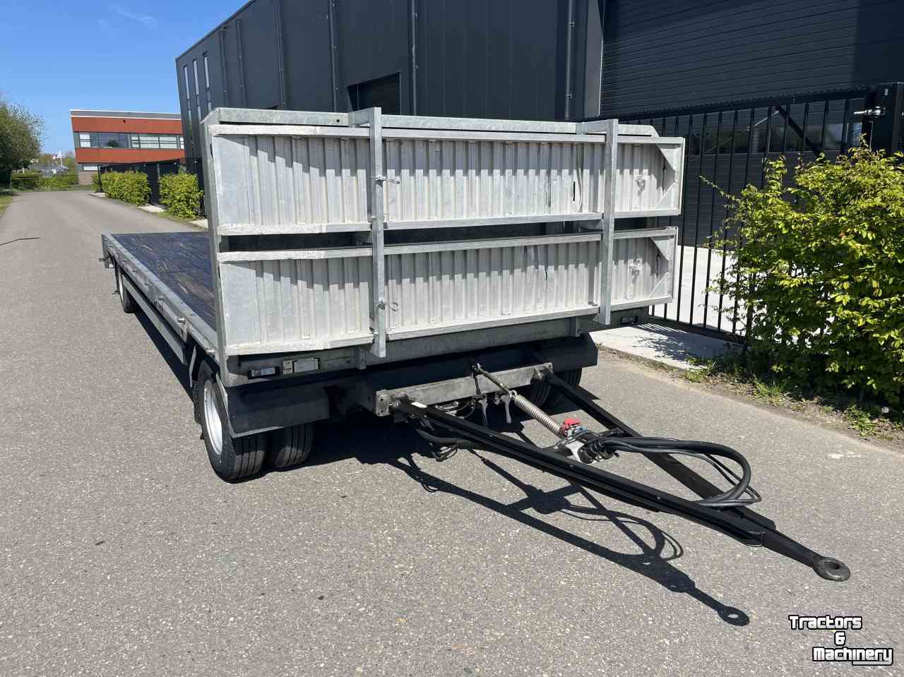 Remorque pour camion  Kuiper KD7002 Schamel aanhanger luchtgeremd