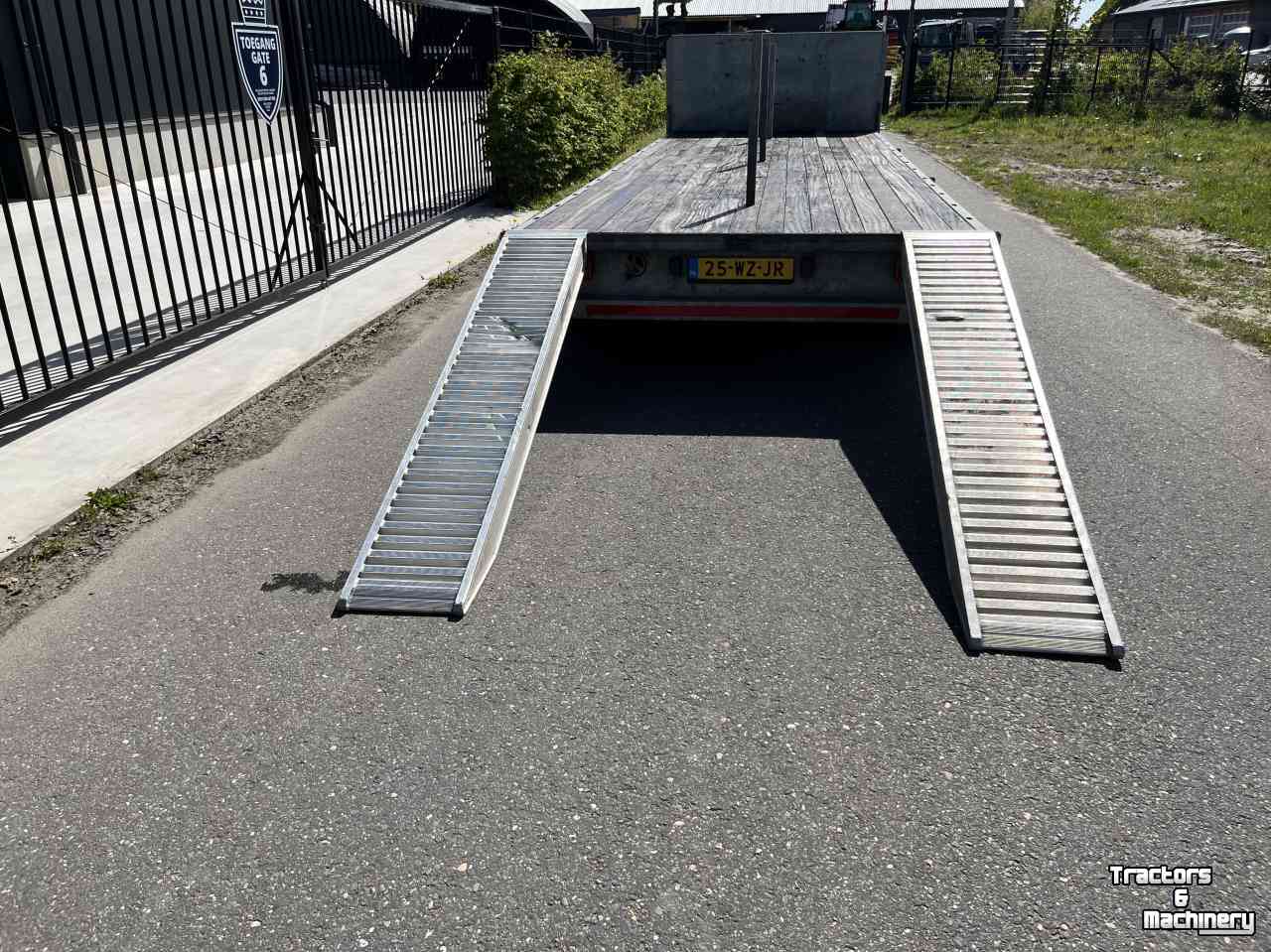 Remorque pour camion  Kuiper KD7002 Schamel aanhanger luchtgeremd
