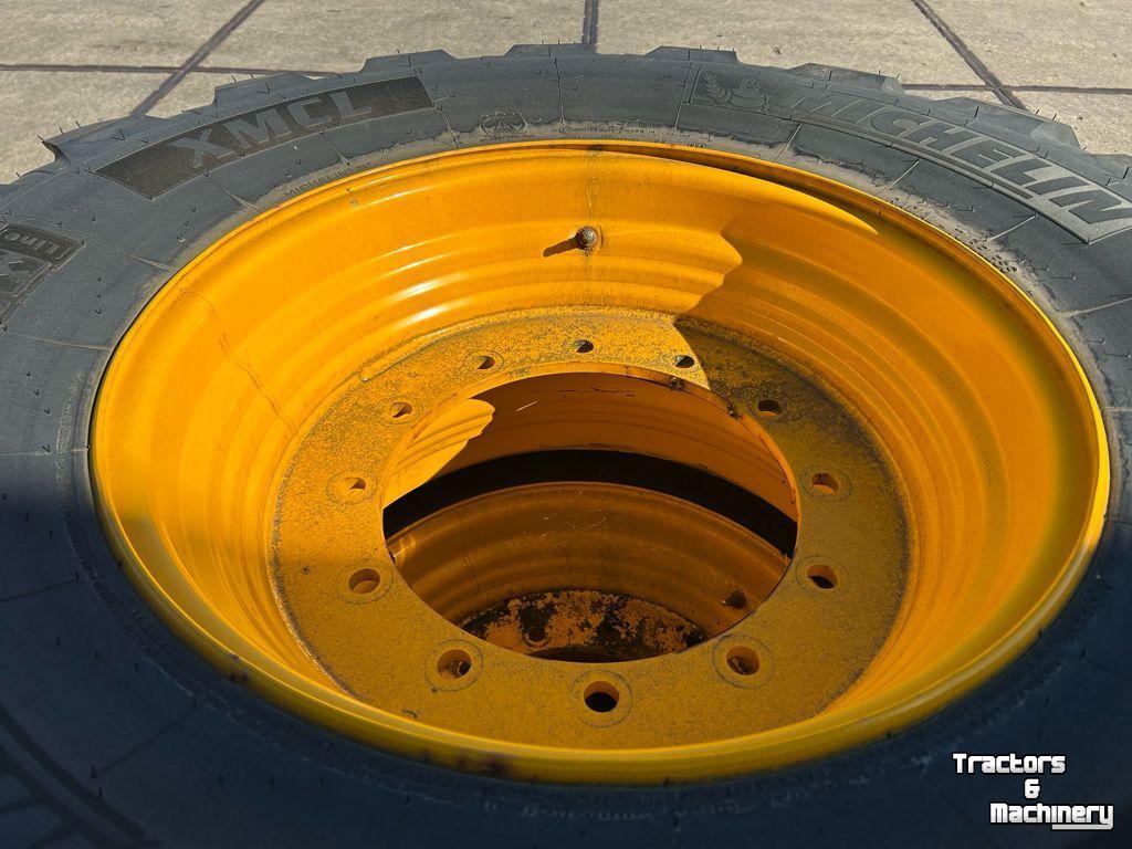 Roues, Pneus, Jantes, Barillets Jumelage Michelin 4x XMCL 480/80R26 JCB 12g.